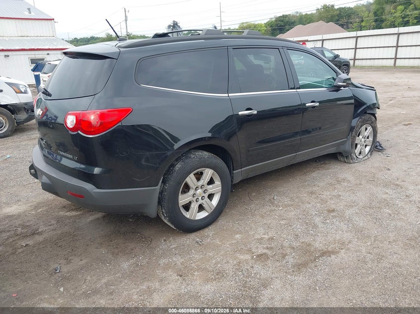 Vin: 1gnkrjed8cj369341, lot: 46586472, chevrolet traverse 2lt 20124