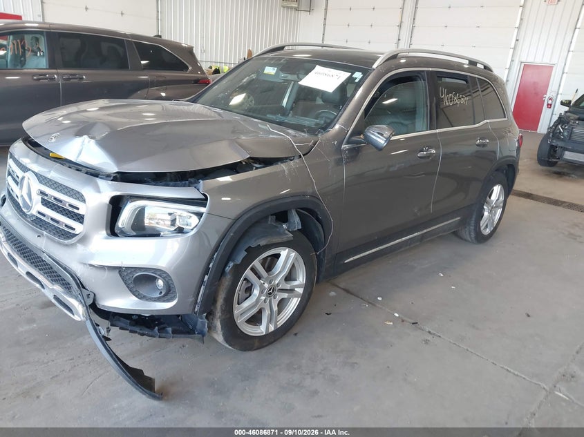 Vin: wdc4m4hb9lw008192, lot: 46586478, mercedes-benz glb 250 4matic 20202