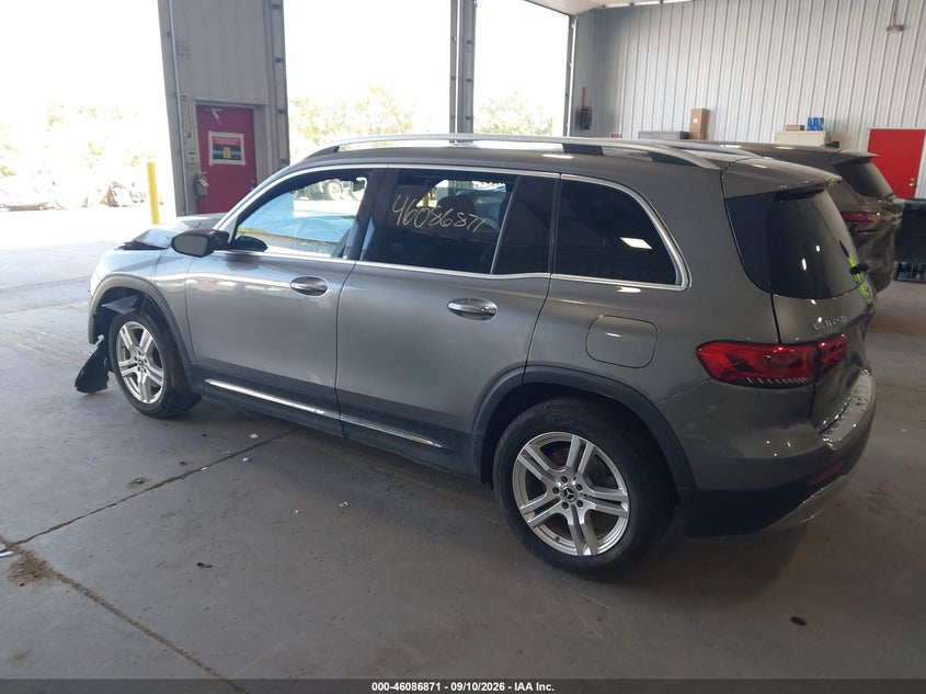 Vin: wdc4m4hb9lw008192, lot: 46586478, mercedes-benz glb 250 4matic 20203