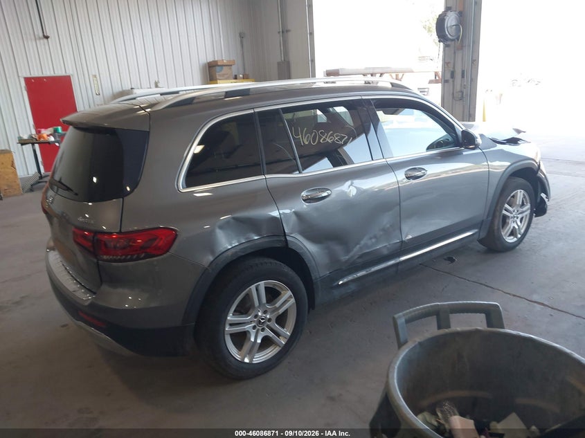 Vin: wdc4m4hb9lw008192, lot: 46586478, mercedes-benz glb 250 4matic 20204