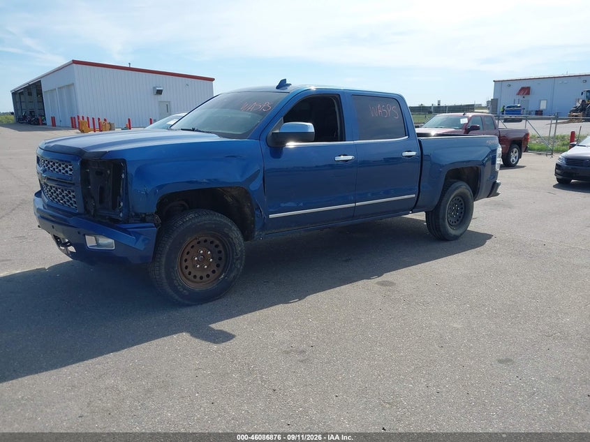 Vin: 3gcuktecxfg408283, lot: 46586483, chevrolet silverado 1500 high country 20152