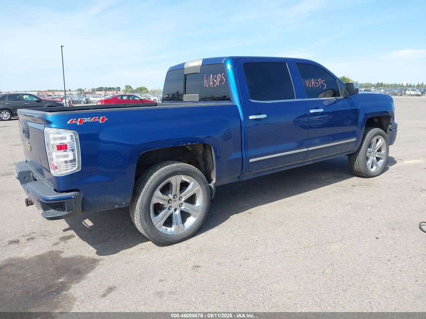 Vin: 3gcuktecxfg408283, lot: 46586483, chevrolet silverado 1500 high country 20154