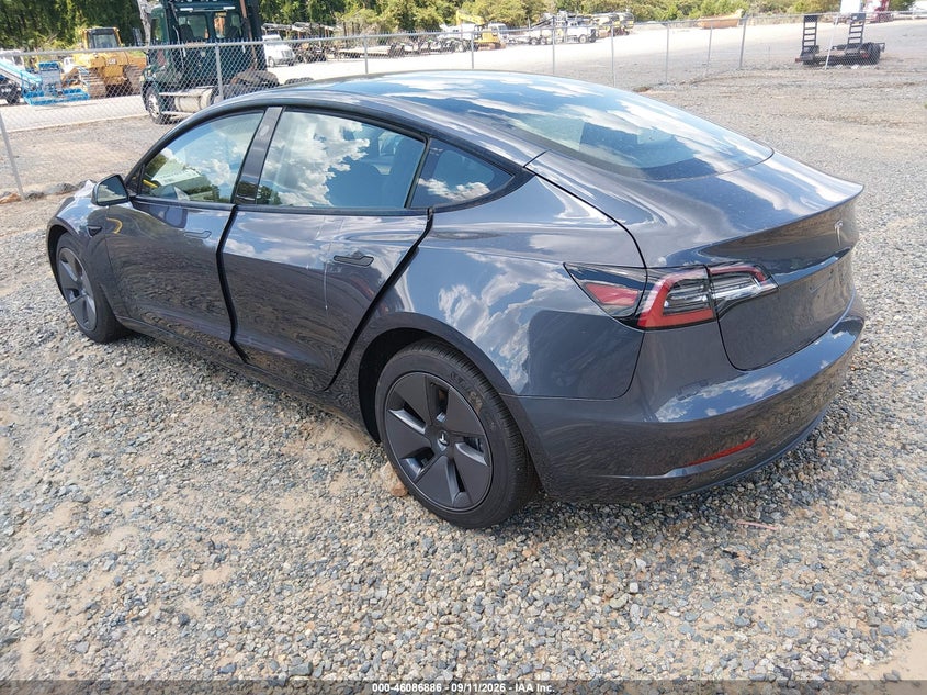 Vin: 5yj3e1ea5pf407247, lot: 46586492, tesla model 3 rear-wheel drive 20233