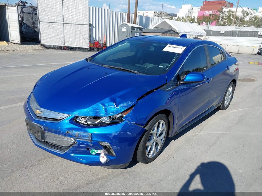 2017 Chevrolet Volt, Удар спереди, IAAI, VIN 1G1RD6S58HU162883 — фото 2