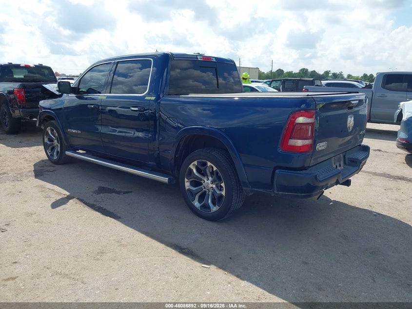 Vin: 1c6srfkt6mn823508, lot: 46586499, ram 1500 limited longhorn  4x4 5'7 box 20213