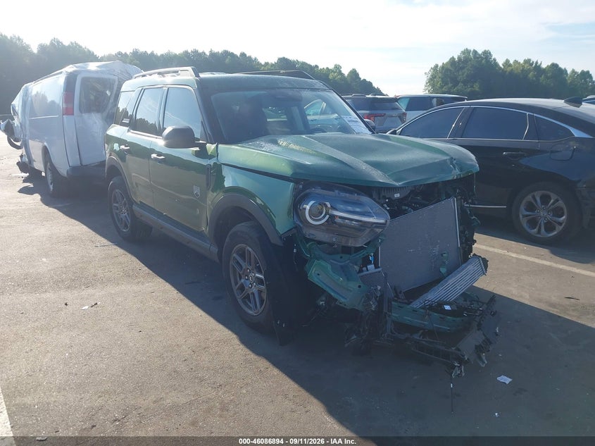 Vin: 3fmcr9bn2srf32946, lot: 46586501, ford bronco sport big bend 2025 img_1