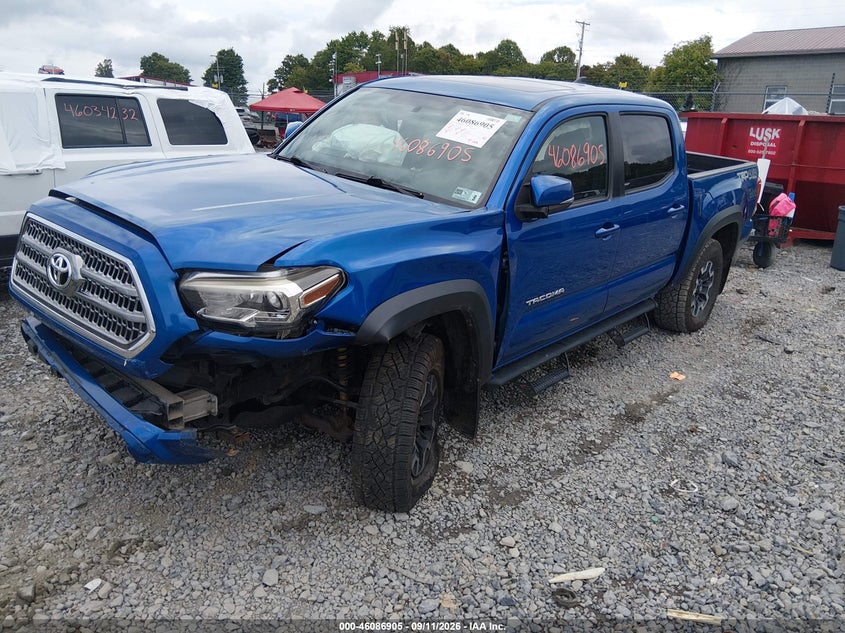 Vin: 3tmcz5an9hm057140, lot: 46586512, toyota tacoma trd off road 20172