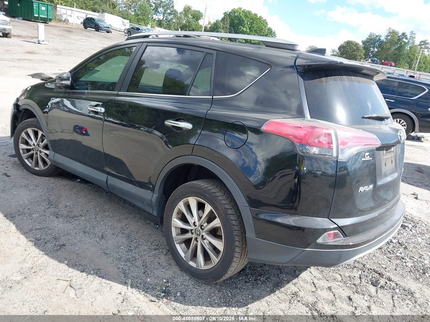Vin: 2t3yfrev1jw505374, lot: 46586514, toyota rav4 limited 20183