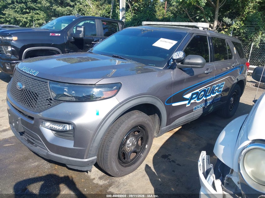 Vin: 1fm5k8ab5lga84614, lot: 46586515, ford police interceptor utility 20202