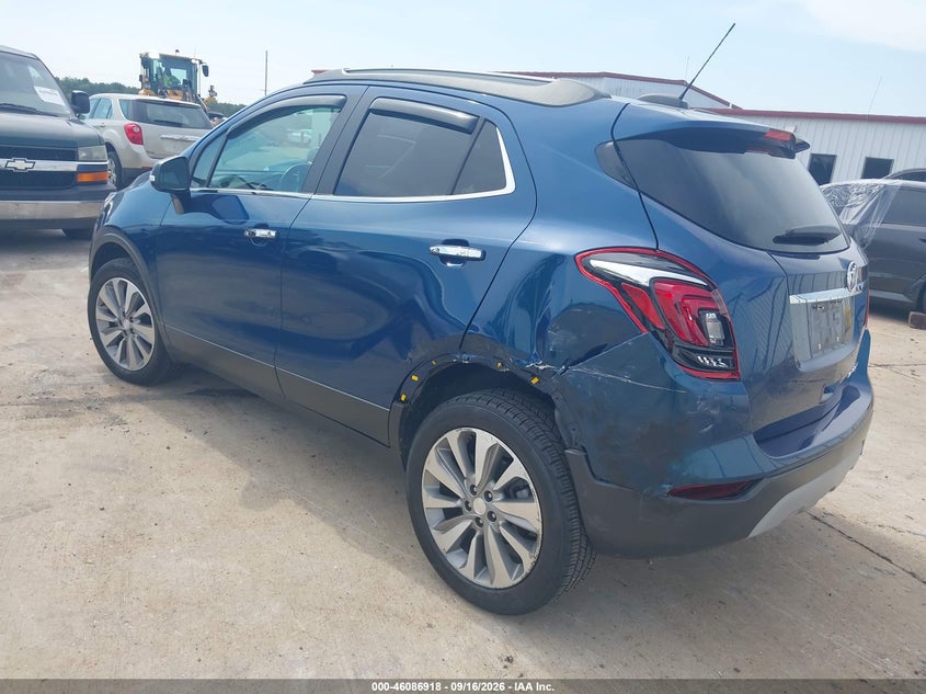 Vin: kl4cjesb6kb930394, lot: 46586525, buick encore awd preferred 20193