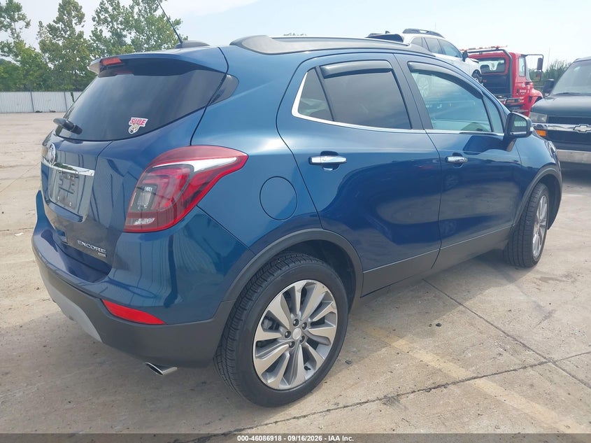 Vin: kl4cjesb6kb930394, lot: 46586525, buick encore awd preferred 20194