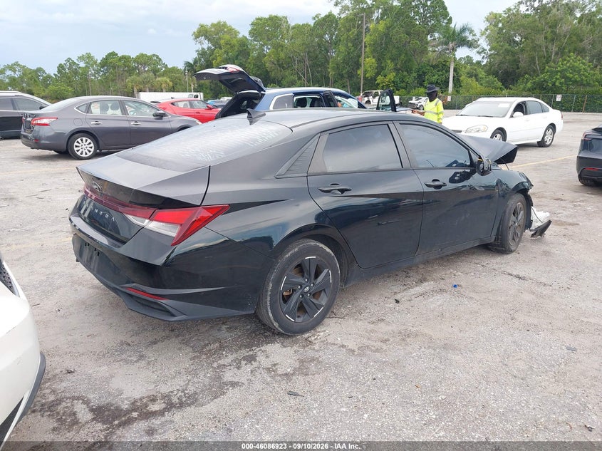 Vin: kmhlm4ag0mu066076, lot: 46586530, hyundai elantra sel 20214