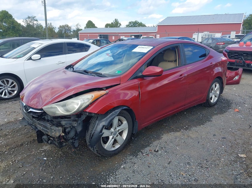 Vin: kmhdh4aexcu437427, lot: 46586535, hyundai elantra gls (ulsan plant) 20122
