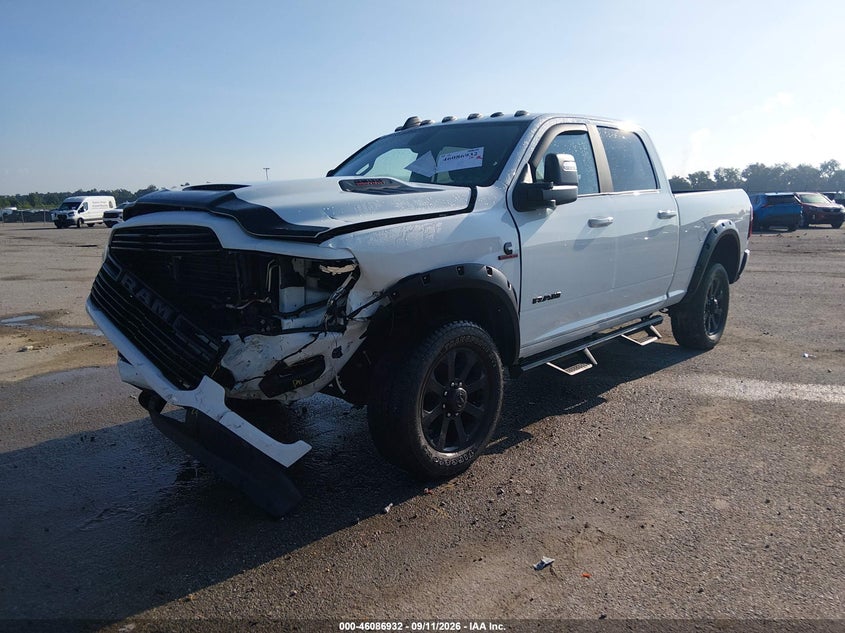 Vin: 3c6ur5fl5rg349564, lot: 46586539, ram 2500 laramie  4x4 6'4 box 20242