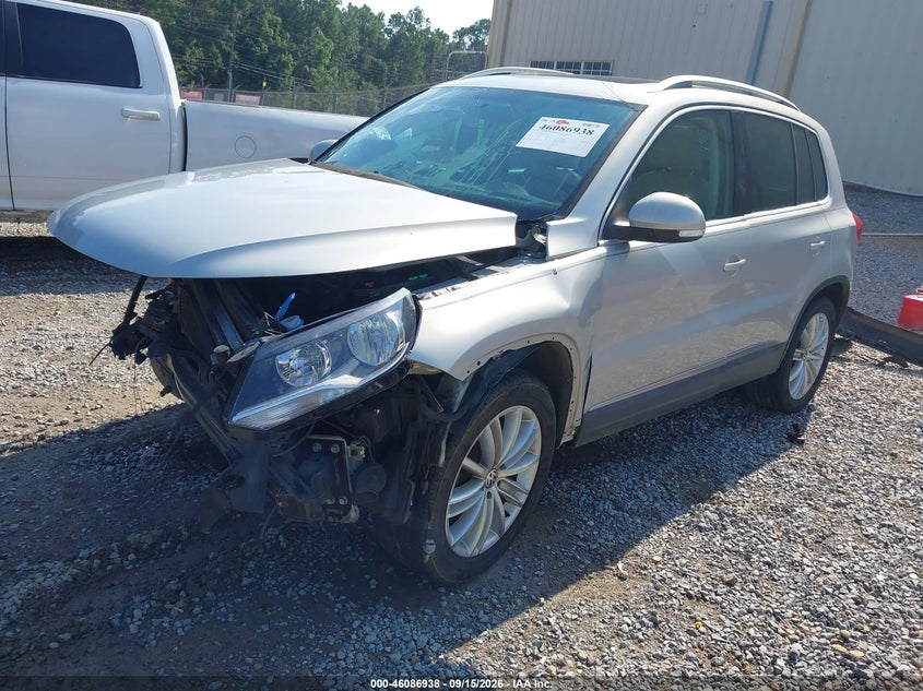 Vin: wvgav7ax2cw523673, lot: 46586545, volkswagen tiguan se 20122