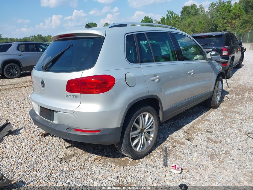Vin: wvgav7ax2cw523673, lot: 46586545, volkswagen tiguan se 20124