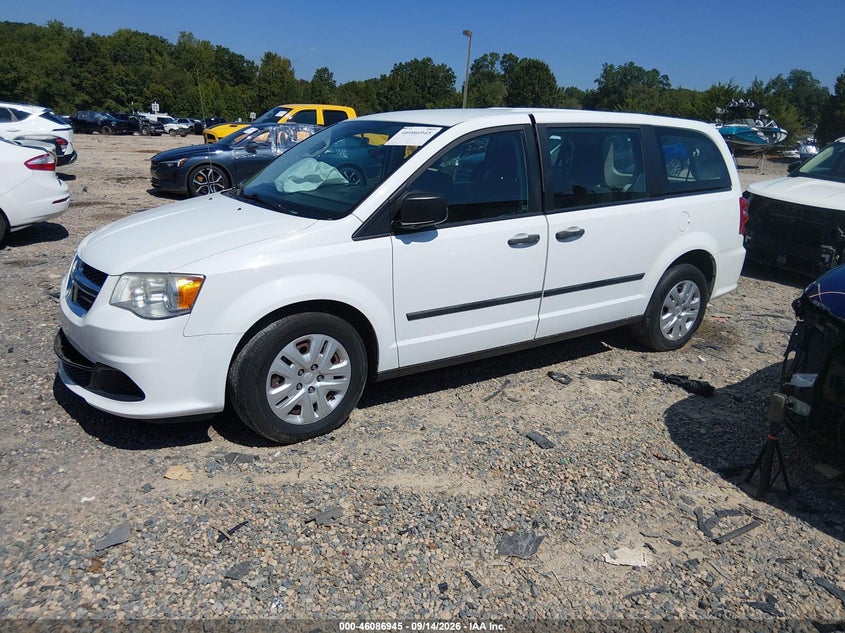 Vin: 2c4rdgbg7er187037, lot: 46586552, dodge grand caravan american value pkg 20142