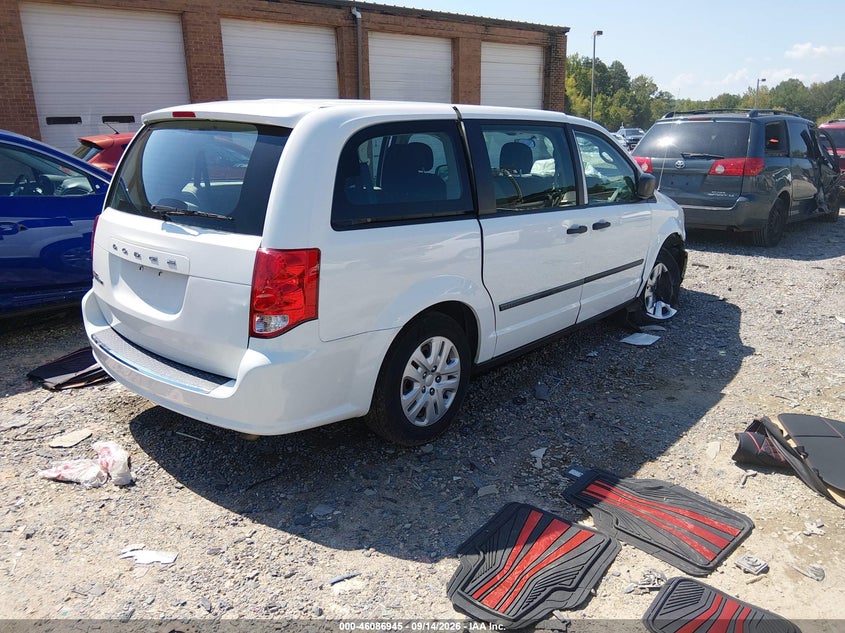 Vin: 2c4rdgbg7er187037, lot: 46586552, dodge grand caravan american value pkg 20144