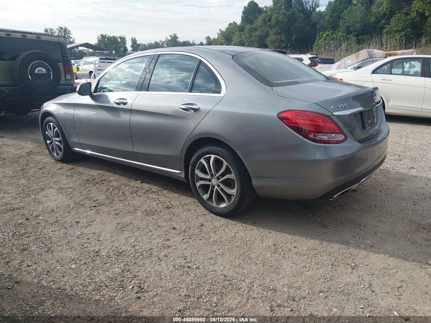 2016 MERCEDES-BENZ C 300 auction photo 3