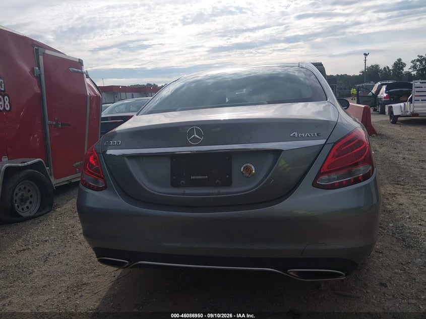 2016 MERCEDES-BENZ C 300 auction photo 6