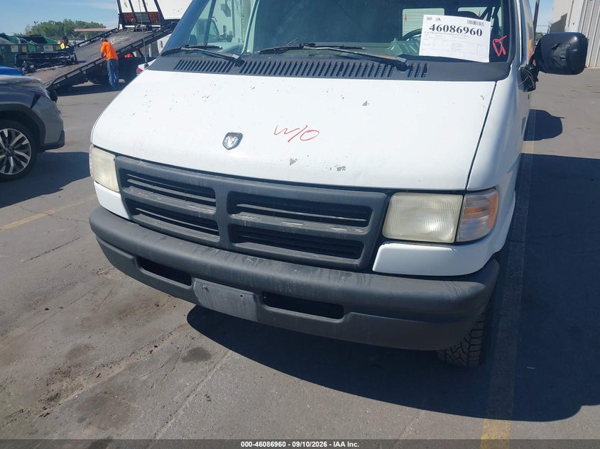 DODGE RAM VAN 2500 1997 VIN 2B7HB21X1VK515292