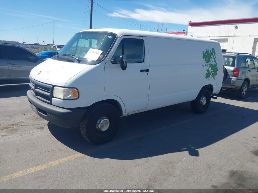 1997 DODGE RAM VAN 2500 auction photo 2