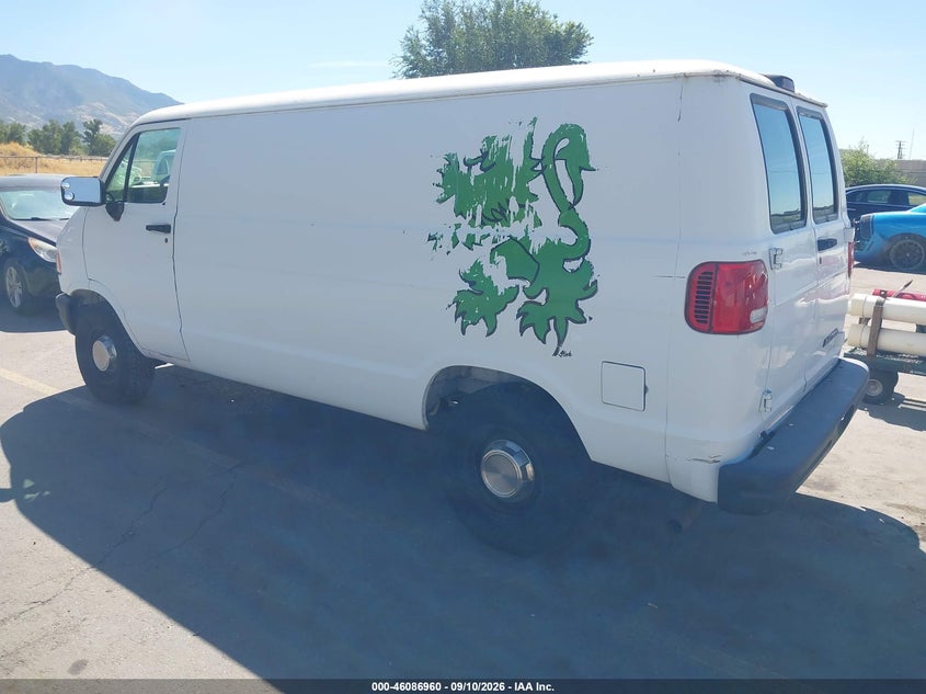 1997 DODGE RAM VAN 2500 auction photo 3