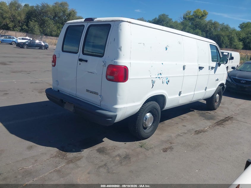 1997 DODGE RAM VAN 2500 auction photo 4