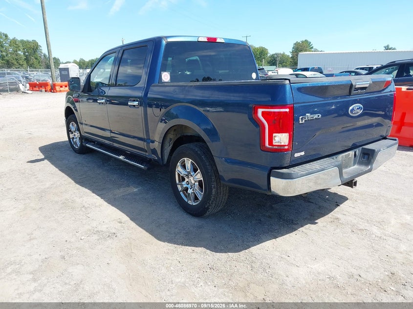 Vin: 1ftew1cp9fkf23890, lot: 46586577, ford f-150 xlt 20153