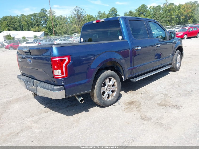 Vin: 1ftew1cp9fkf23890, lot: 46586577, ford f-150 xlt 20154