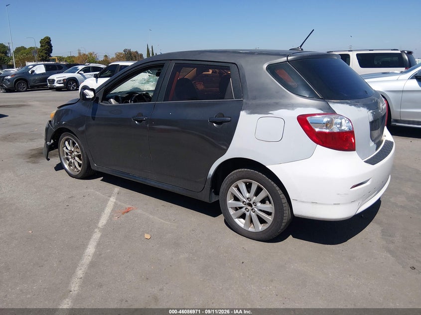 Vin: 2t1ku4ee3ac419024, lot: 46586578, toyota matrix 20103