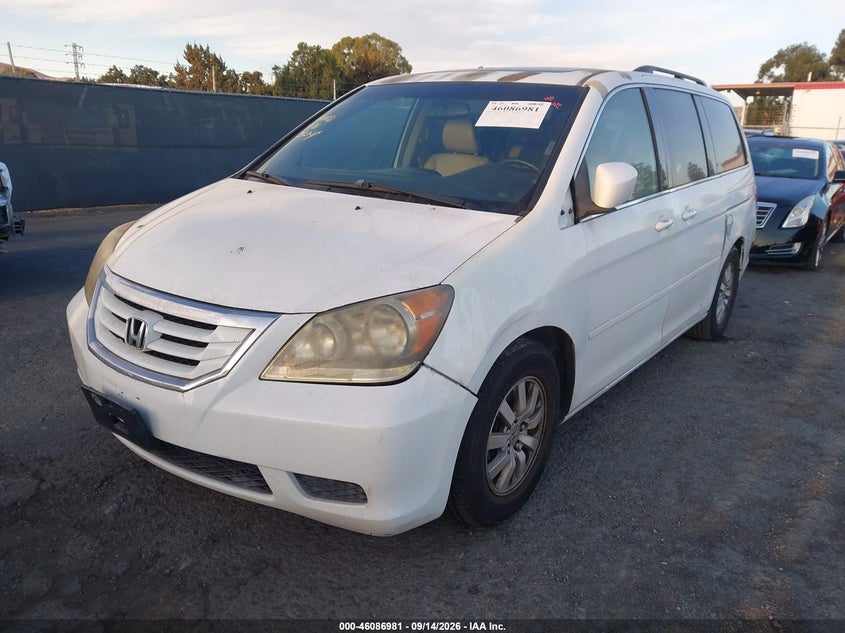 2008 Honda Odyssey, Угон, IAAI, VIN 5FNRL38778B103737 — фото 2