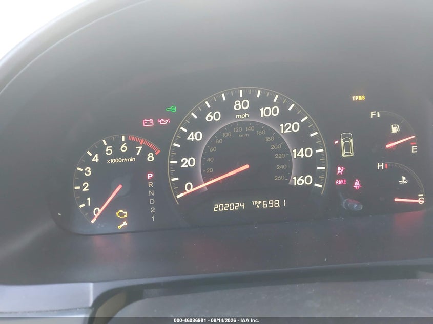 HONDA ODYSSEY 2008 VIN 5FNRL38778B103737