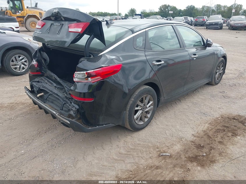 Vin: 5xxgt4l32kg330081, lot: 46586590, kia optima lx 20194