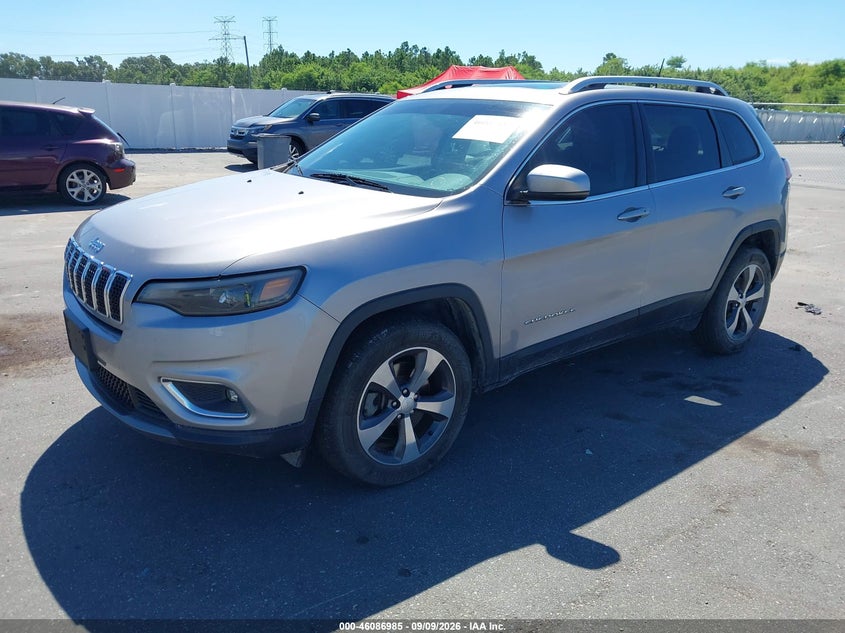 2019 Jeep Cherokee, Неизвестно, IAAI, VIN 1C4PJMDN1KD299468 — фото 2
