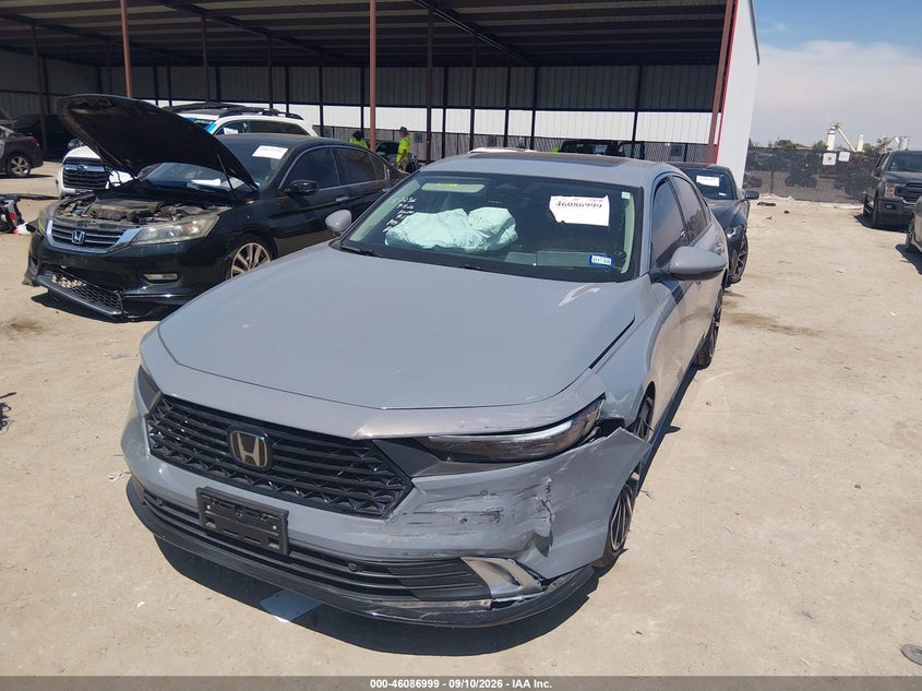 Vin: 1hgcy2f85sa095667, lot: 46586606, honda accord hybrid touring 20252
