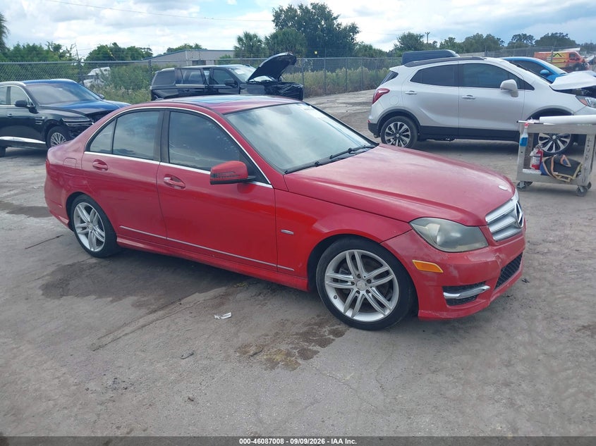 2012 MERCEDES-BENZ C 250 auction photo 1