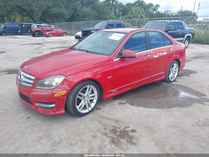 2012 MERCEDES-BENZ C 250 auction photo 2
