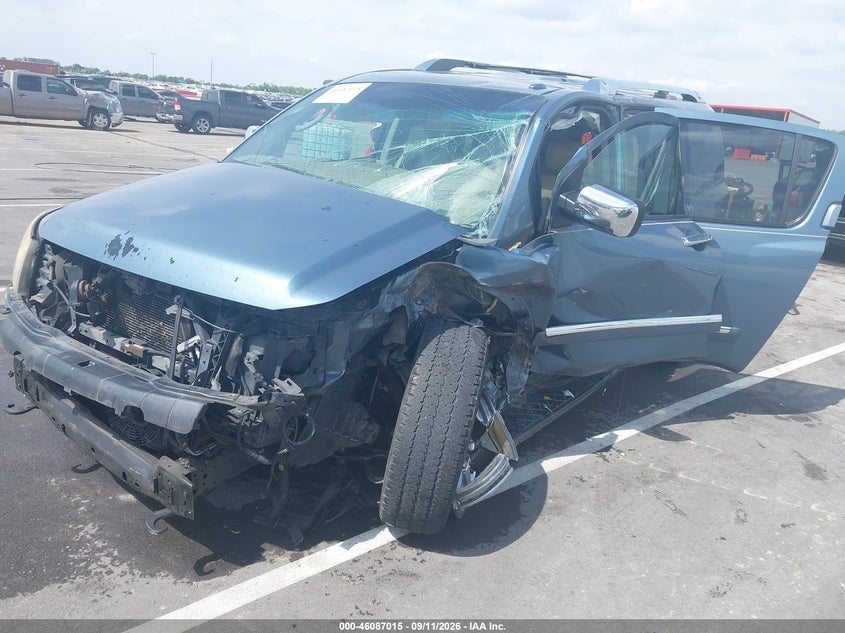 Vin: 5n1aa0nc8cn600871, lot: 46586622, nissan armada sl 20122