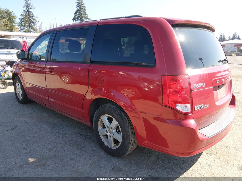 Vin: 2c4rdgcg0dr548637, lot: 46586634, dodge grand caravan sxt 20133