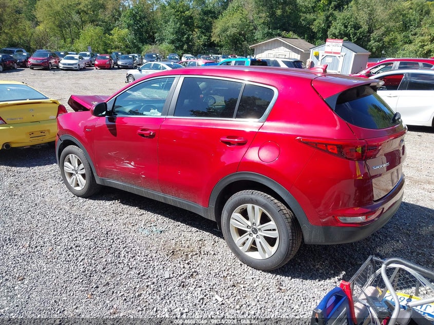 Vin: kndpmcac8k7553633, lot: 46586656, kia sportage lx 20193