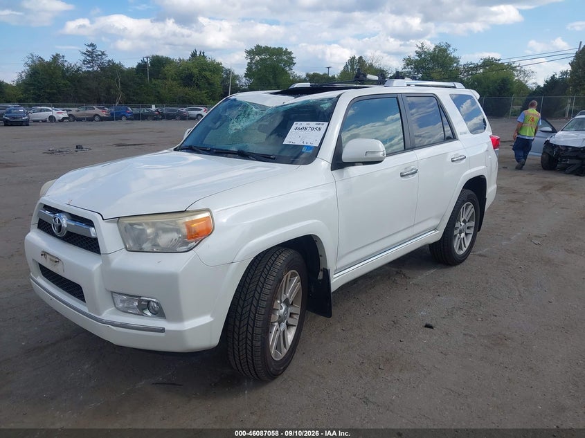 Vin: jtebu5jrxa5025219, lot: 46586665, toyota 4runner limited v6 20102