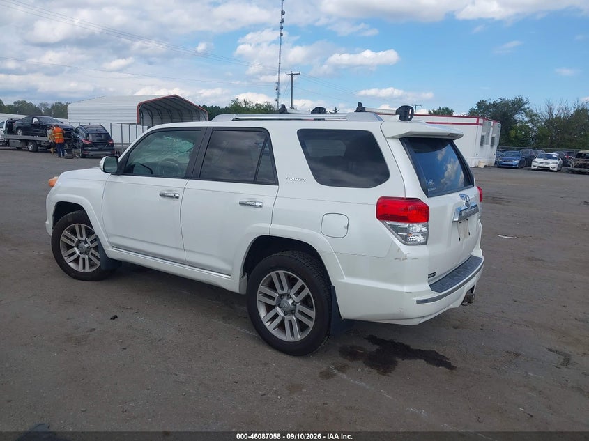 Vin: jtebu5jrxa5025219, lot: 46586665, toyota 4runner limited v6 20103