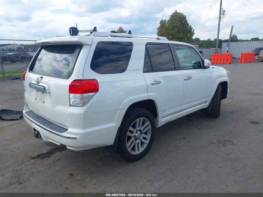 Vin: jtebu5jrxa5025219, lot: 46586665, toyota 4runner limited v6 20104