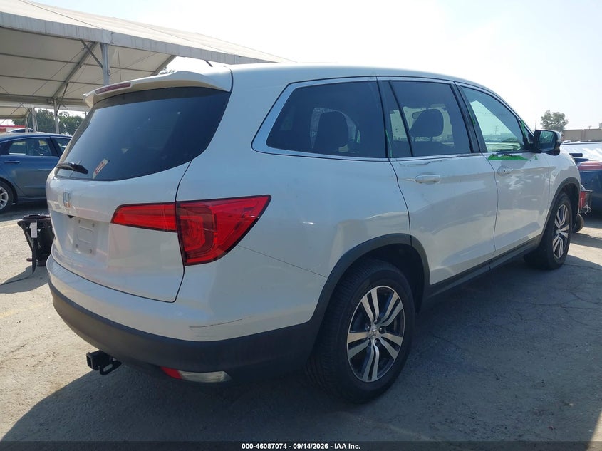 Vin: 5fnyf5h33jb009310, lot: 46586680, honda pilot ex 20184