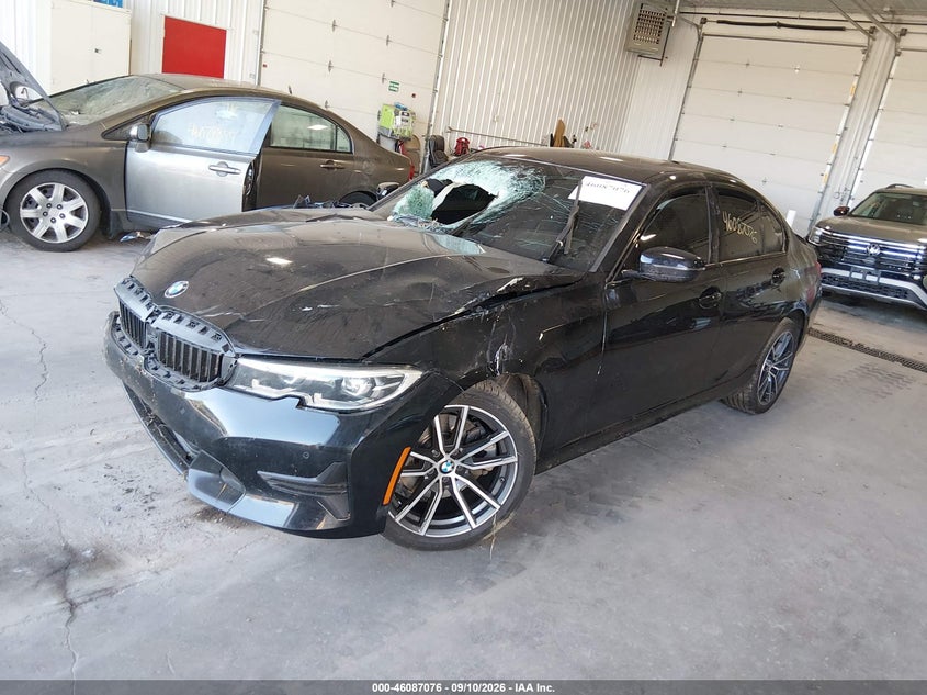 Vin: 3mw5r7j0xl8b24299, lot: 46586683, bmw 330i xdrive 20202