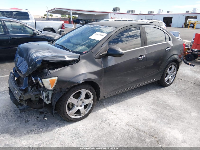 2016 Chevrolet Sonic, Front End, IAAI, VIN 1G1JE5SBXG4137511 — photo 2