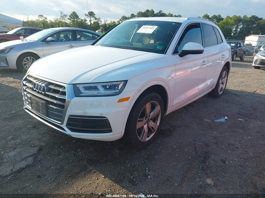 Vin: wa1bnafy0j2031486, lot: 46586712, audi q5 2.0t premium/2.0t tech premium 20182