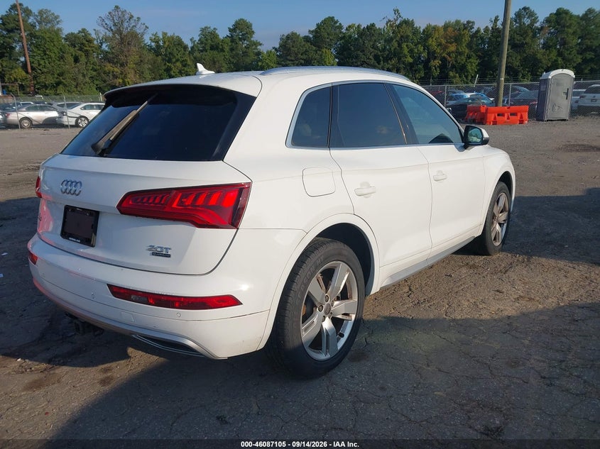 Vin: wa1bnafy0j2031486, lot: 46586712, audi q5 2.0t premium/2.0t tech premium 20184
