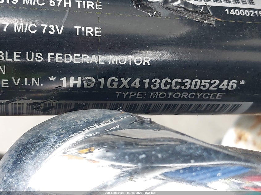 HARLEY-DAVIDSON FXDB 2012